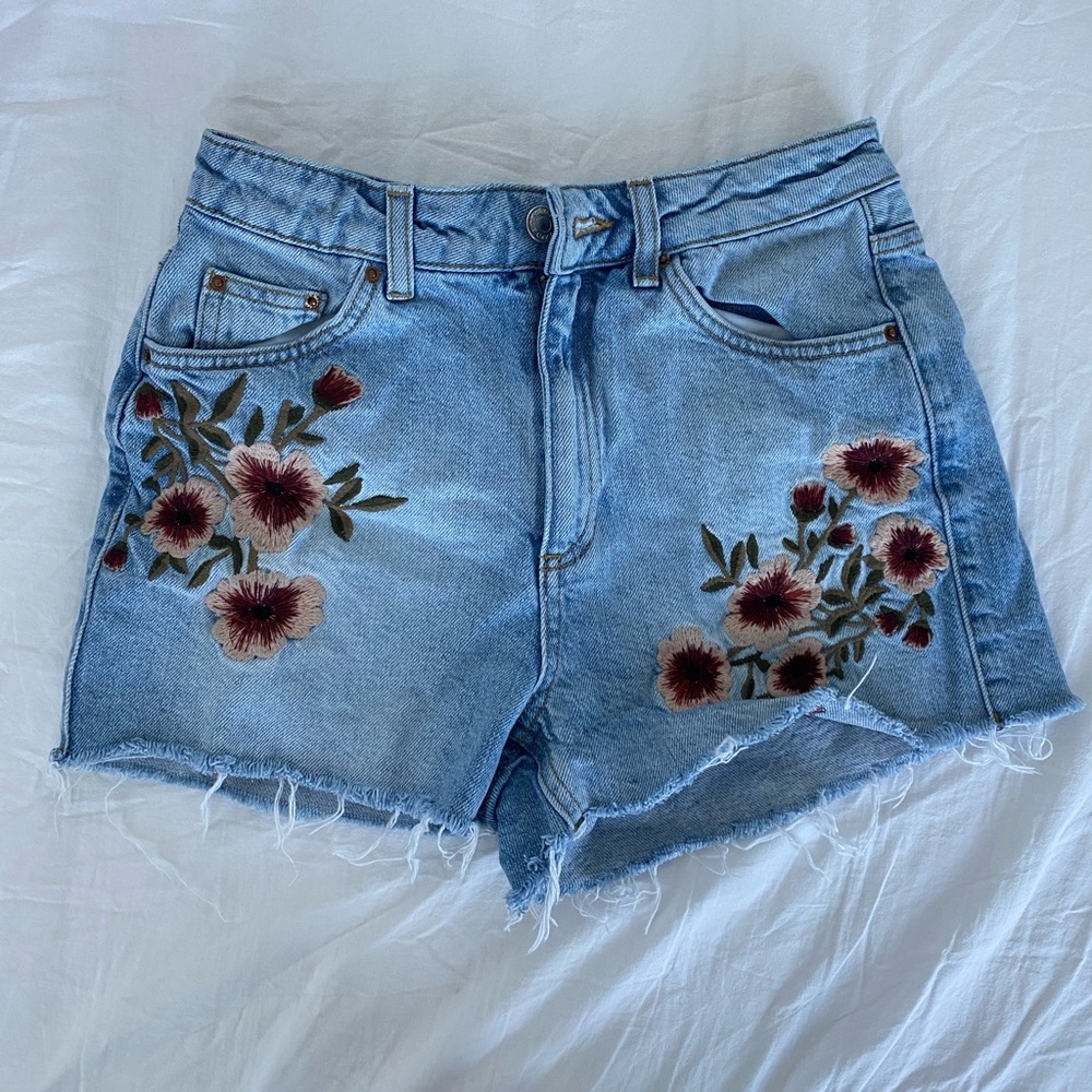 TopShop denim shorts